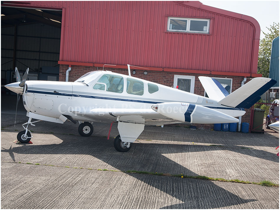 Beech Bonanza V tail